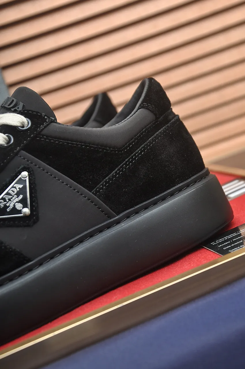 Men's shoes 💰580💶【PRADA】Top original, new season, high quality original goods, top imported calfskin with original imported glue, imported cowhide inside with original cowhide feet, original outsole! Quality guaranteed! Code 38-45 (45 customized)